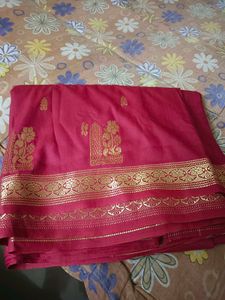 Elegant Red Saree