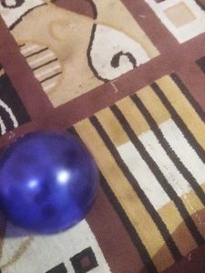 Blue Rubber Ball