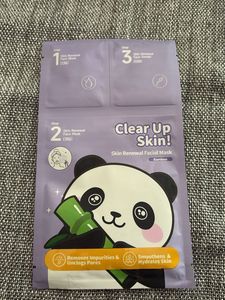 Clear skin face Mask