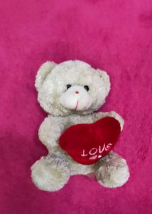 Cute Teddy Bear with Heart