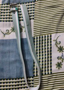 Striped Fabric Belt