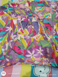 🔥 Purple Designer Dress With Duppata 🔥
