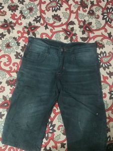 Men's Denim Bermuda Shorts