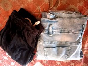 Embellished Light Wash Jeans