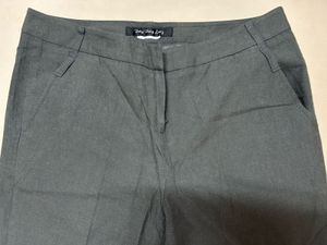 Dark Grey Formal Trousers Women