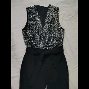 ZARA, Elegant Black Jumpsuit