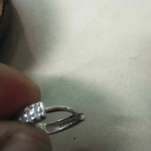 925 Sterling Silver Double Line Earrings 1 pair