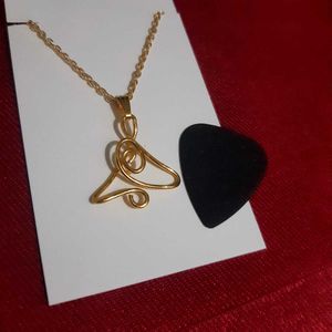 Guitar Pick Necklace Handmade