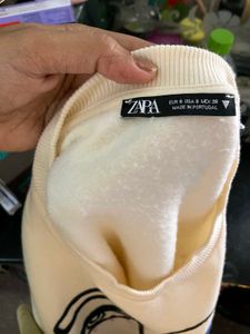 Zara Embroidered Sweatshirt