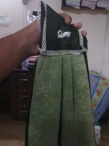 Green Colour Hand Towel