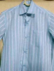 Striped Blue Shirt