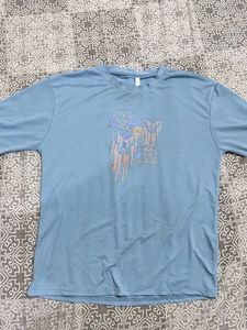 Light Blue Graphic Tee