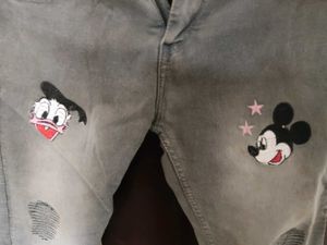 Skinny Embroidery Jeans