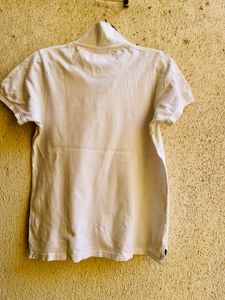 White Polo T- Shirt