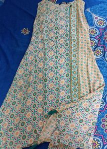Melange Sleeveless Kurthi