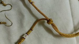 Green Beaded Necklace Set