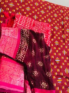 Pattu Border Saree