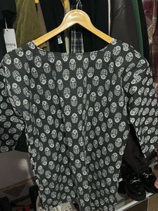 Black Lace Short Kurti🫶