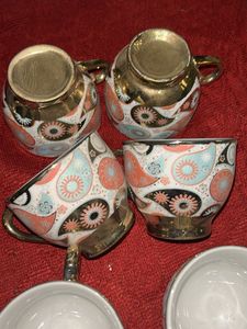 Paisley Tea Cup Set Of 6