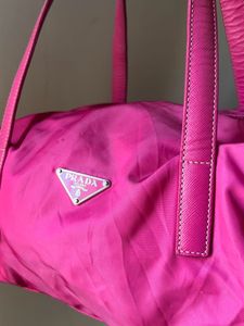 Vintage Prada Barrel Bag