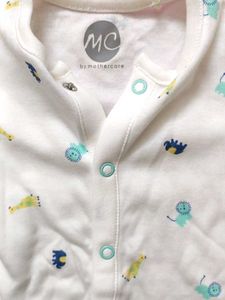 Cute Animal Print Baby Romper
