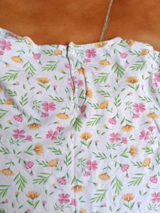 Floral Print Top 3-4 Years Old