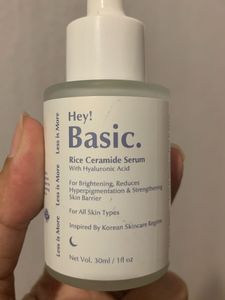 Hey Basic Rice Ceramide And Niacinamide Serum