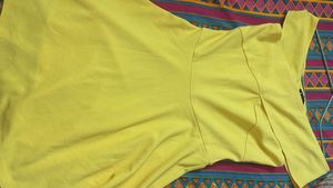 Chic Yellow Mini Dress