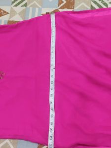 Pink Embroidered Kurti