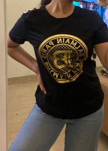 Balmain Paris Unisex Tshirt