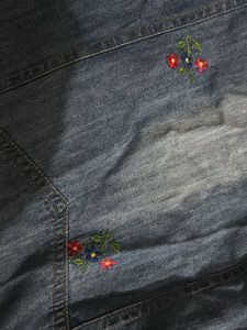Embroidered Denim Jacket