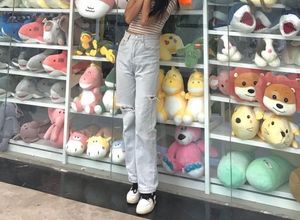 Ripped Light Wash Jeans