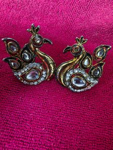 Antique peacock Earrings