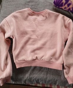 Pink Fleece Sweatshirt