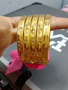 Dubai Gold Plated Bangles