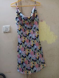 Printed Crowl Dress