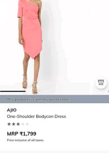 One Shoulder Dress