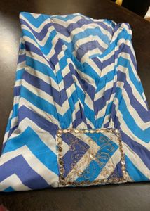 Colorful Chevron Print Kaftan