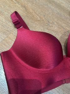 Burgundy Bra