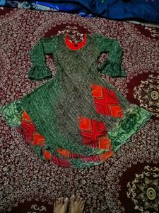 Passion Brand Ethnic Festive Gown/Shrug/Long Kurti