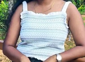 Stylish White Tank Top