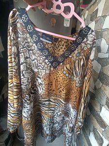 Branded Tiger printed Top For Women