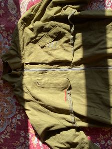 Olive Green Casual Jacket