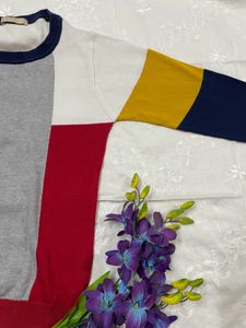 Multicolour Sweater/ Woolen Top