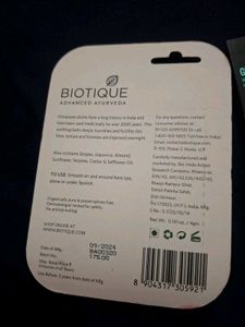 Lakme Eyeconic Liner &amp; Biotique Lip Balm