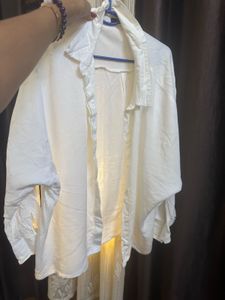 White Button-Down Shirt