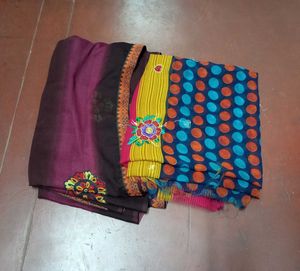 Colorful Ethnic Saree combo offer