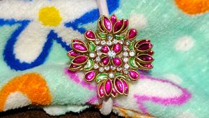 Vintage Floral Diamante Headband
