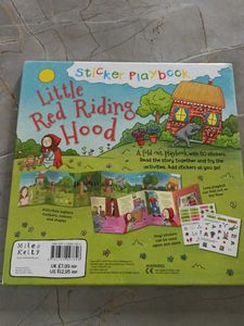 Little Red Riding Hood Story Book With Stickers