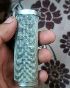 Black sand  with Fish Tank Mesh Net Strainer